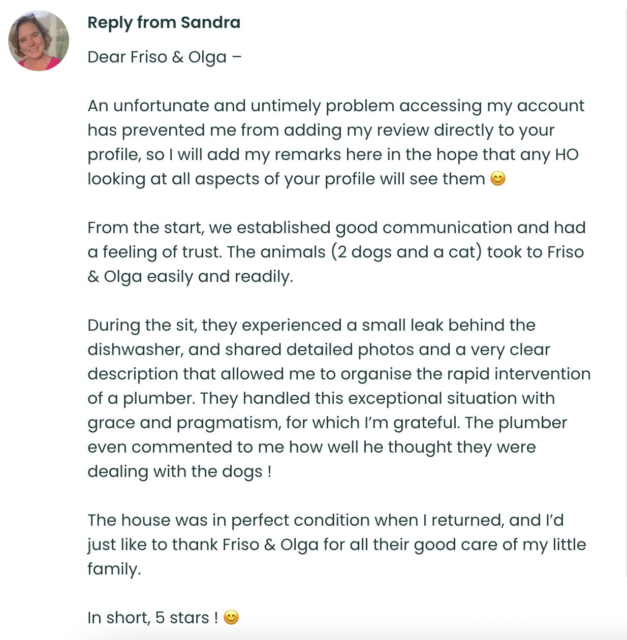 Olga, pet sitter in Leiden, photo 1
