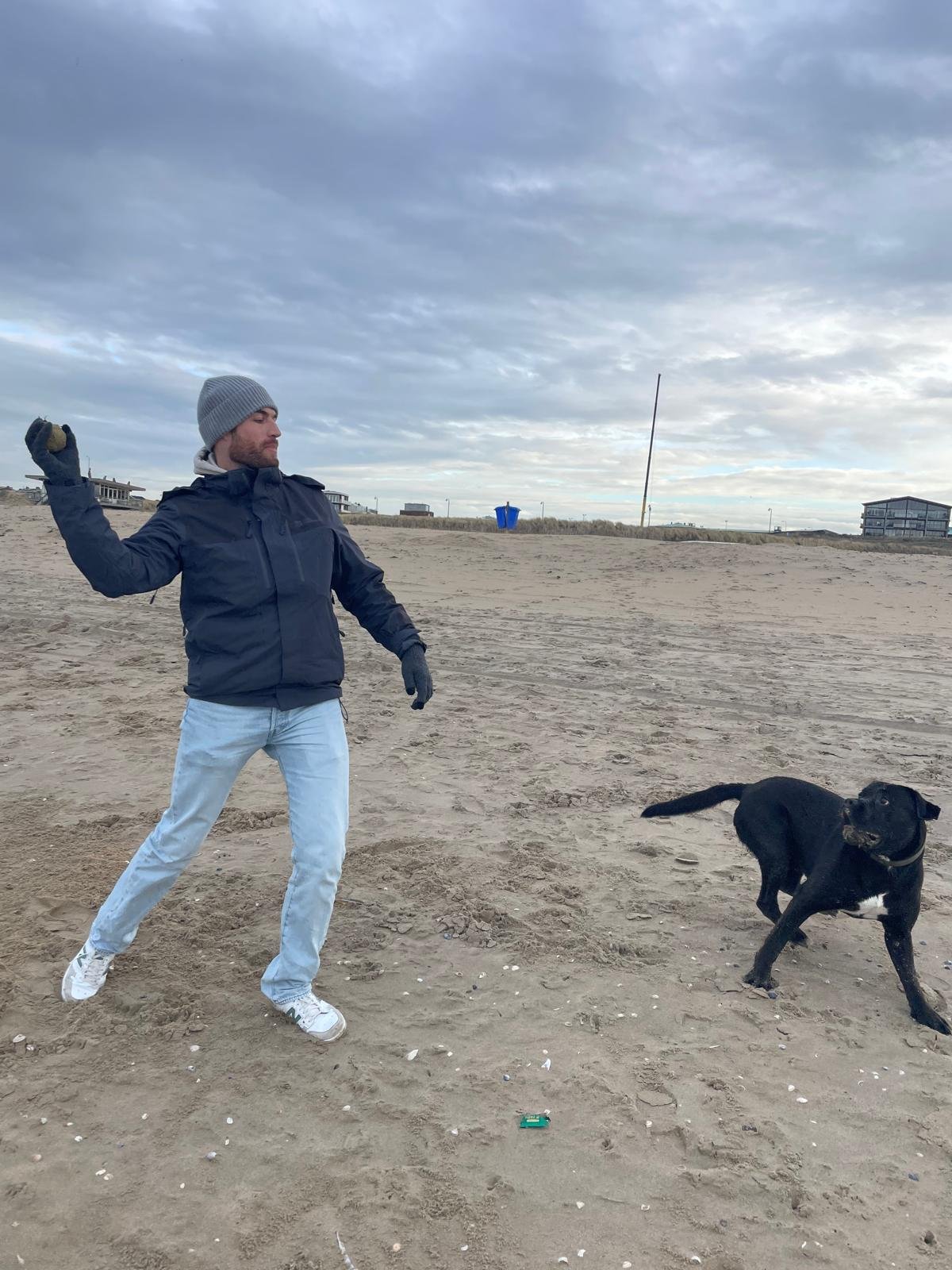 Luuk, dierenoppas in Katwijk aan Zee, foto 2