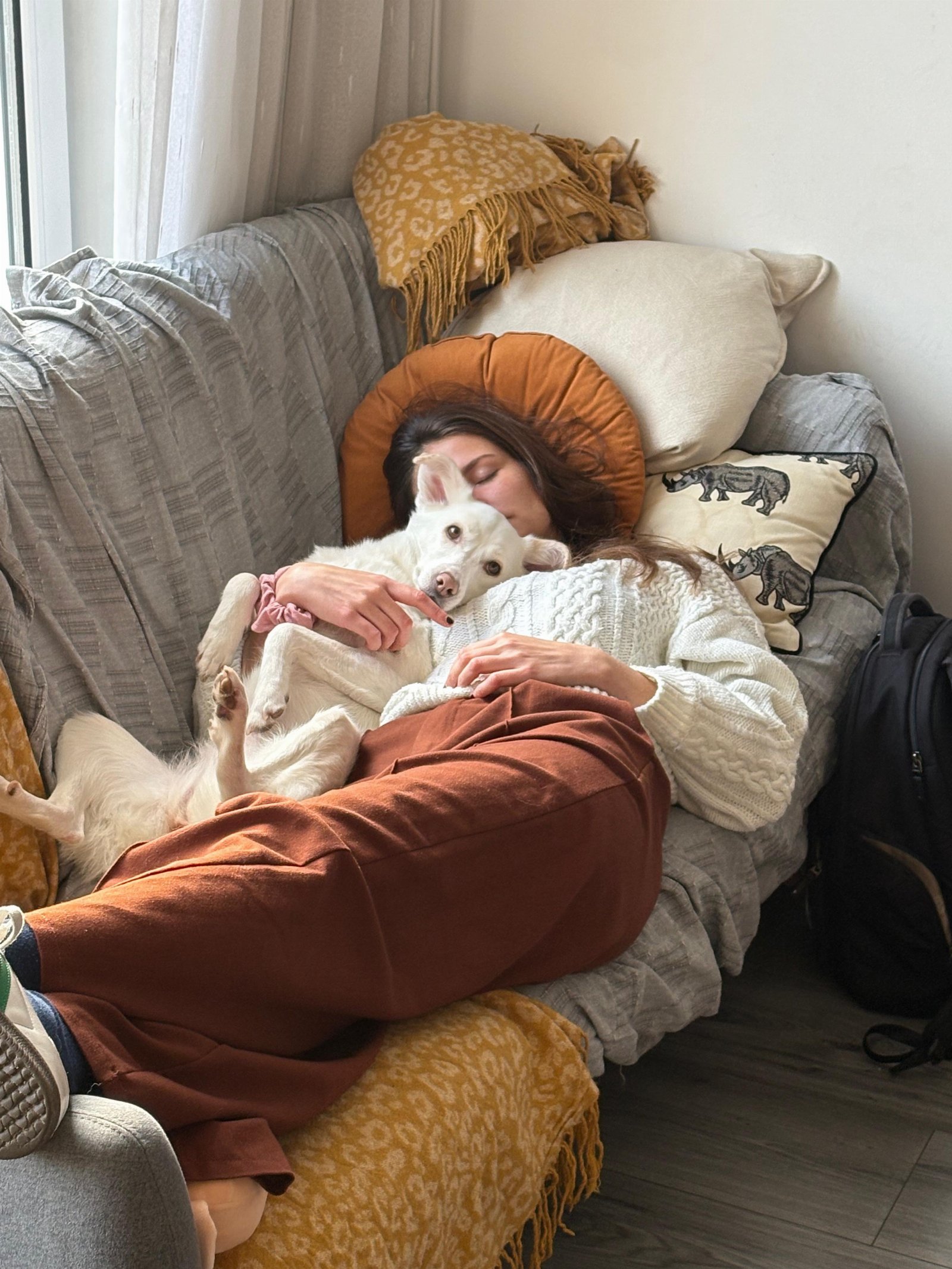 Marloes en Michiel, dierenoppas in Amsterdam, foto 1