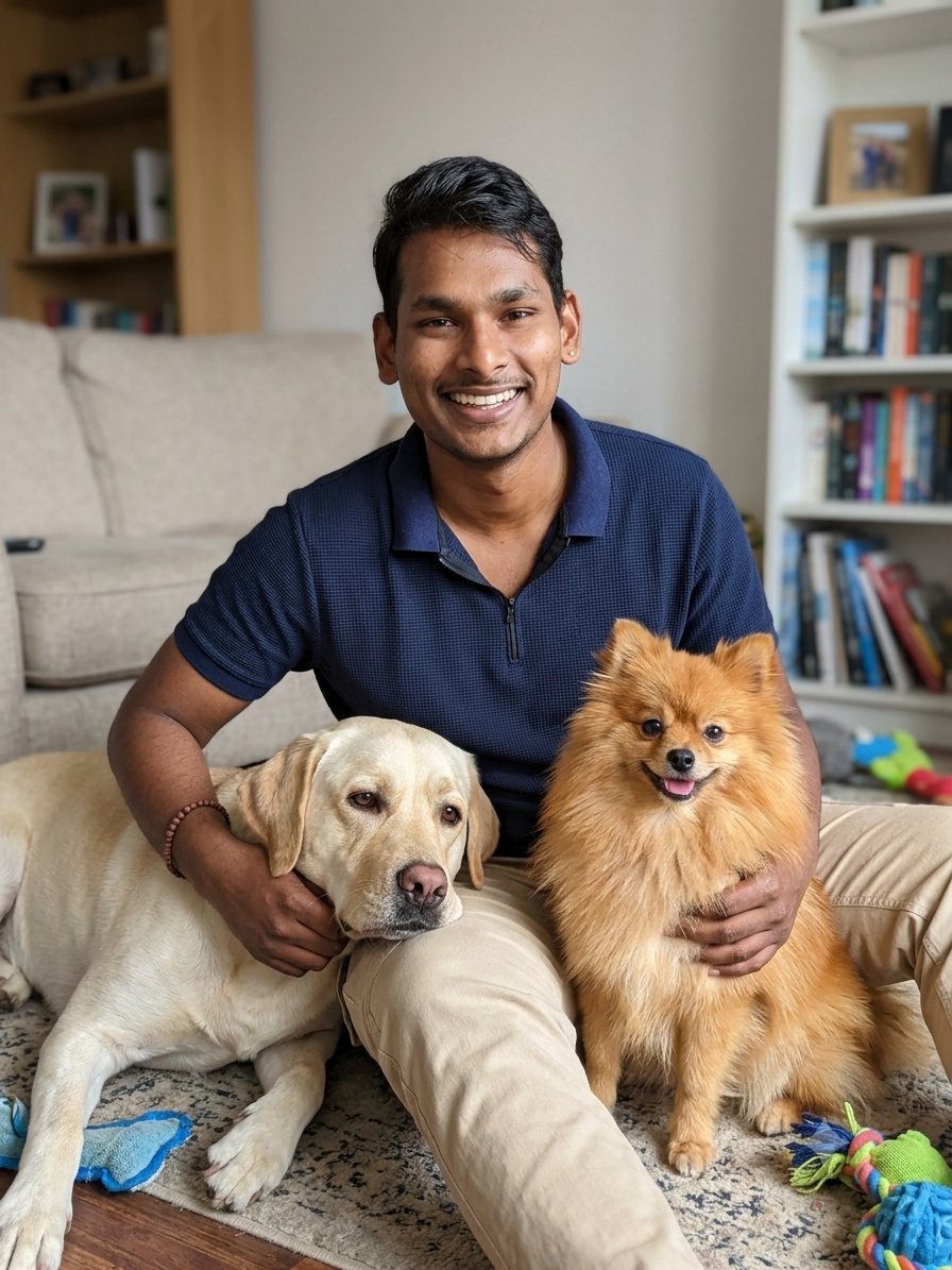 Mahesh Reddy, Tiersitter in Aachen, Foto 1