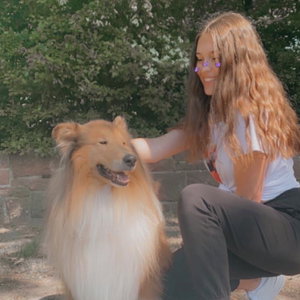 Tamara, Seniorenhundebetreuung in Mainz
