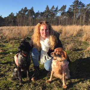 Fleur, Hondenoppas in S Gravenhage