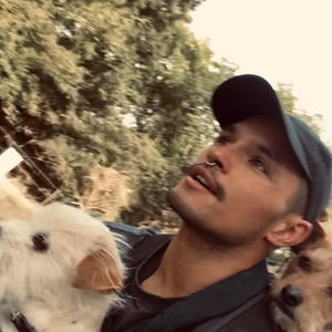 Ruben, Hondenoppas in Belgisch Park, S Gravenhage