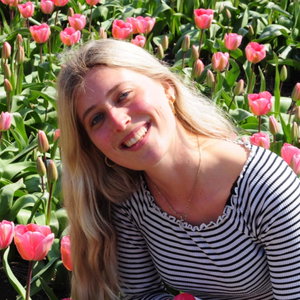 Elisabetta, Hondenoppas in Amsterdam