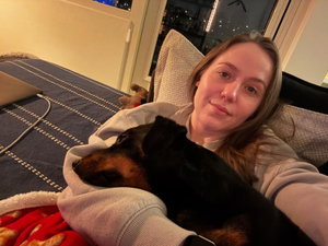 Larissa, Hondenoppas in Utrecht