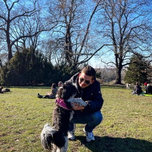David, Seniorenhundebetreuung in Mediaspree, Berlin