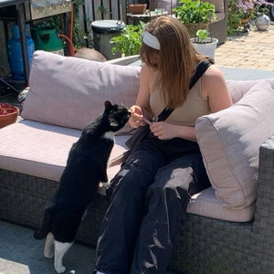 Kirsten, Kattenoppas in Nederland